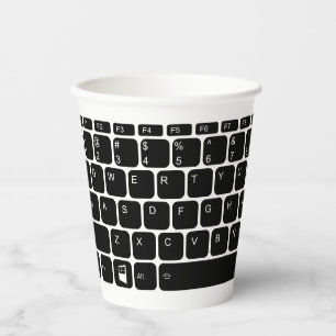 Vasos De Papel Teclado