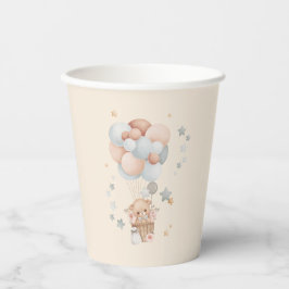 Vasos De Papel Teddy Bear Baby Shower