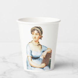Vasos De Papel Tema de Jane Austen