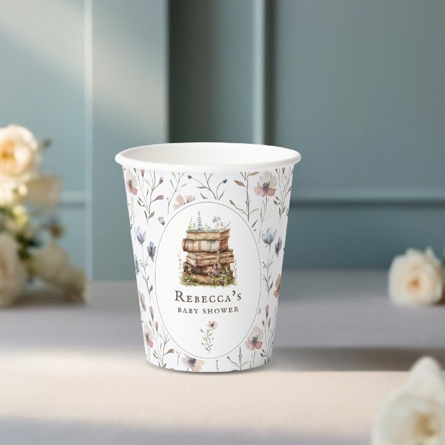 Vasos De Papel tema de próximo capítulo fiesta de shower de bebé (Subido por el creador)