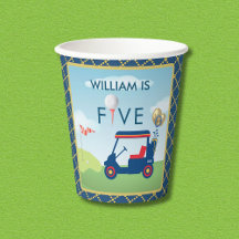 Tema del Boy Golf 5ª fiesta de cumpleaños