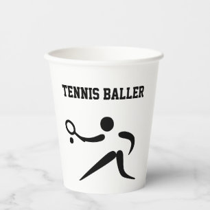 Vasos De Papel Tennis Baller