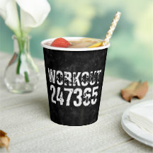 Texto desgastado y raspado Workout 247365 vintage