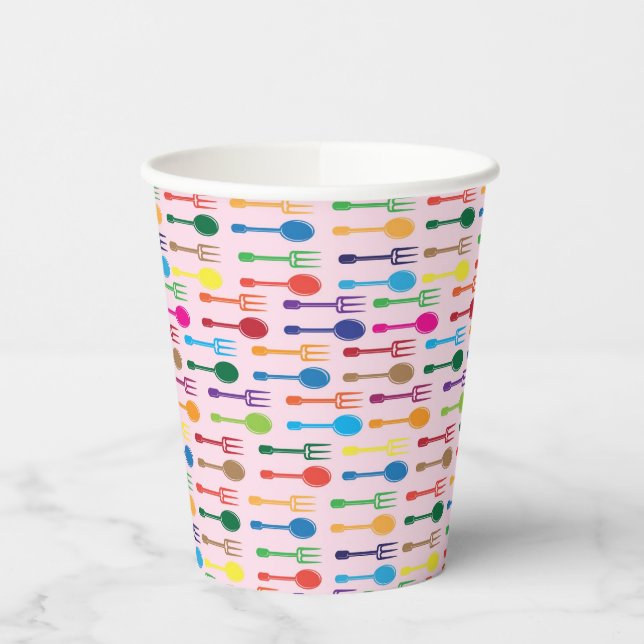 Vasos De Papel Textura de acabado (Izquierda)