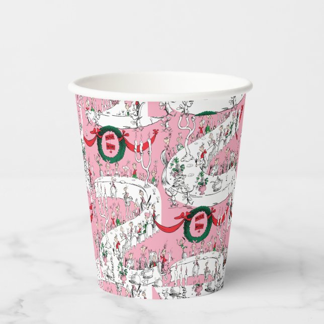 Vasos De Papel The Whos' Merry Christmas Feast (Anverso)