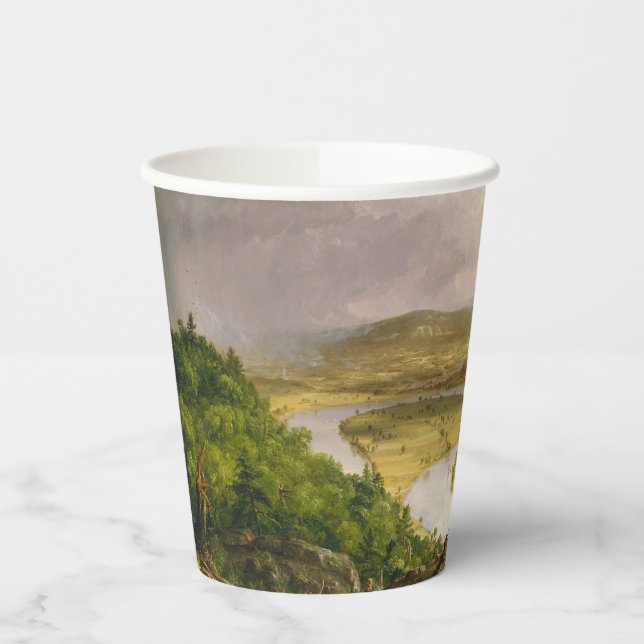 Vasos De Papel Thomas Cole El Oxbow El Río Connecticut (Izquierda)