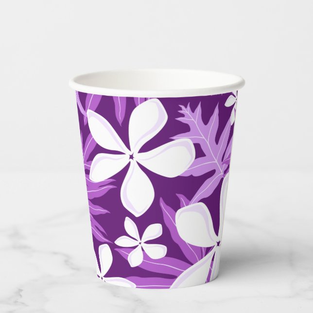 VASOS DE PAPEL TIARE (PURPLE) (Reverso )