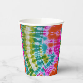 Vasos De Papel Tie Dye