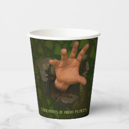 Vasos De Papel Tierras bajas y lugares altos