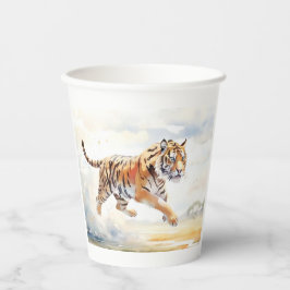 Vasos De Papel Tigre en acción 2