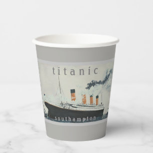 Vasos De Papel Titanic