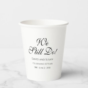 Vasos De Papel ¡Todavía lo hacemos! Tazas de papel para fiesta de