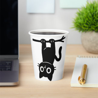 Vasos De Papel Todo lo que necesitas es amor y un gato