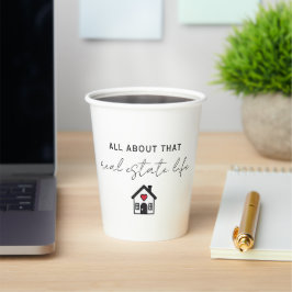 Vasos De Papel Todo Sobre Esa Vida Inmobiliaria