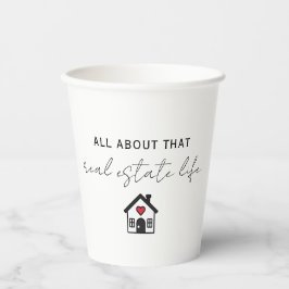 Vasos De Papel Todo Sobre Esa Vida Inmobiliaria