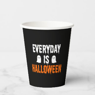 Vasos De Papel Todos los días es Halloween