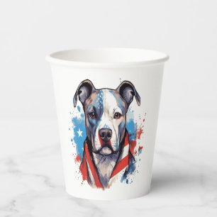 VASOS DE PAPEL TODOS LOS PERROS AMERICANOS