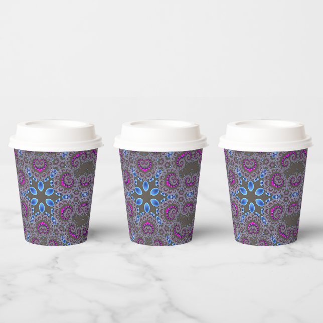 Vasos De Papel Torbellino Celestial (Multi)