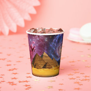 Vasos De Papel tormenta cósmica sobre egipto