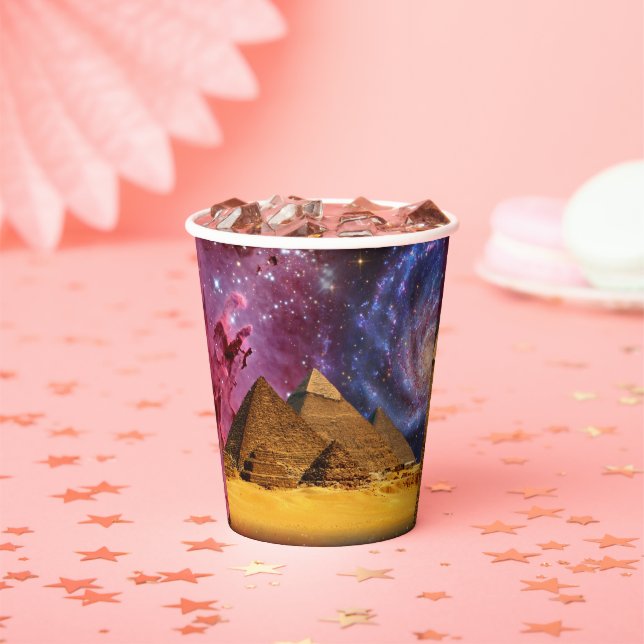Vasos De Papel tormenta cósmica sobre egipto (in situ)