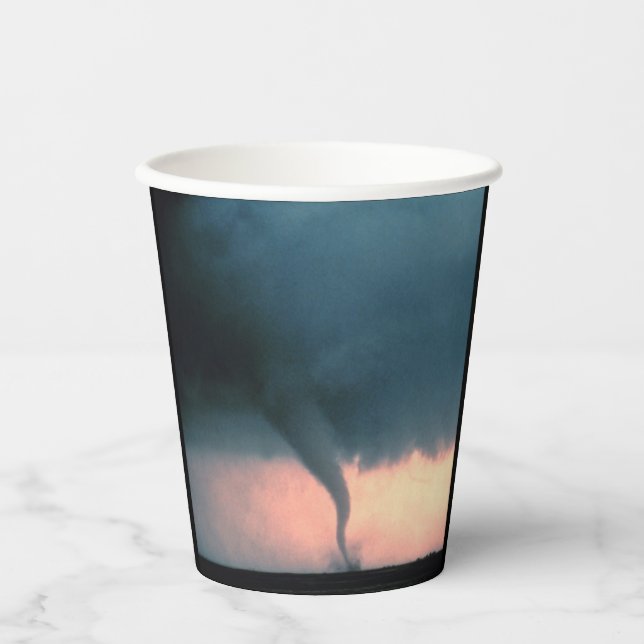 Vasos De Papel Tornado de papel (Anverso)