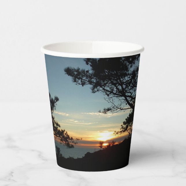 Vasos De Papel Torrey Pine Sunset III California (Izquierda)