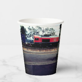 Vasos De Papel Tren de mercancías