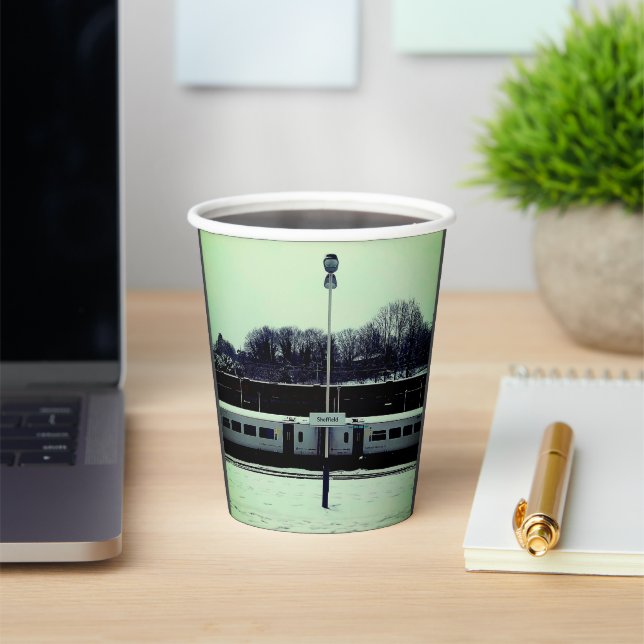 Vasos De Papel Tren de Sheffield (in situ)
