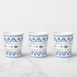 Vasos De Papel Tribal Boho