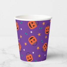 Vasos De Papel Trick-or-Treat