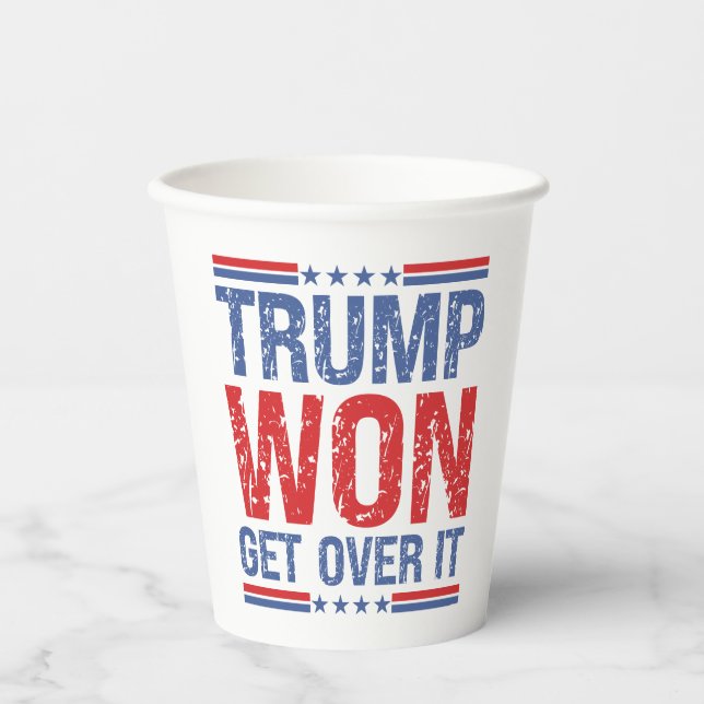 Vasos De Papel Trump La Superará (Anverso)