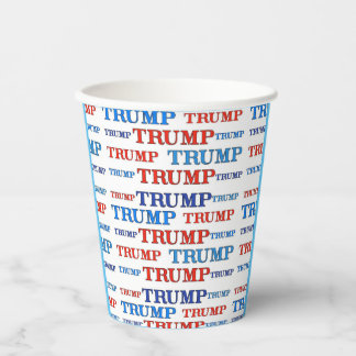 Vasos De Papel Trump: recortes de papel