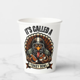 Vasos De Papel Turkey Bowl Football - It's Called A Turkey Bowl