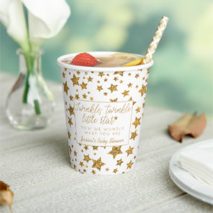 Vasos De Papel Twink, Twinkle Little Star Baby Shower