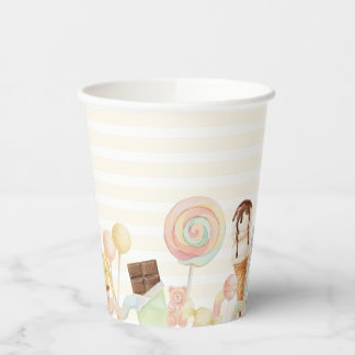 Vasos De Papel Two Sweet 2nd Birthday Candy Party Paper Cups