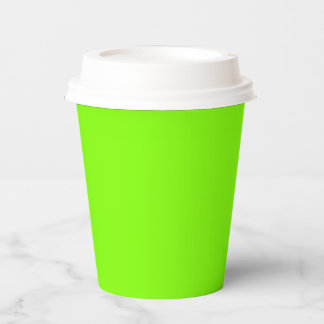 Vasos De Papel UFO Verde