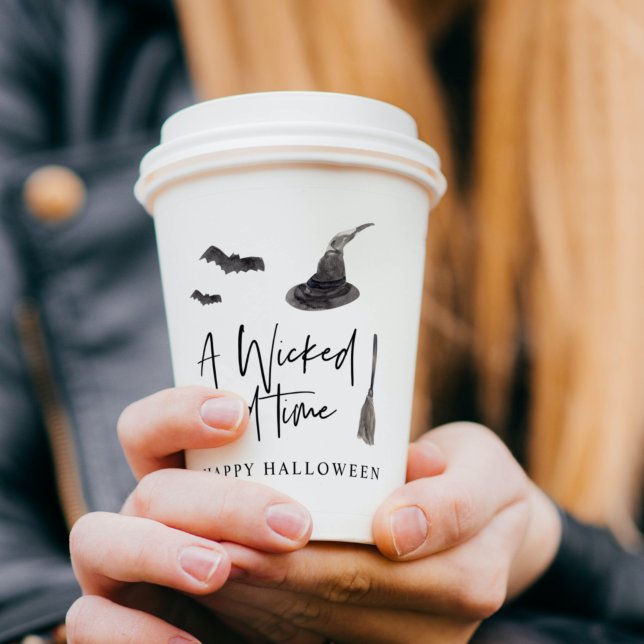 Vasos De Papel Un buen momento malvado | Feliz Halloween (Subido por el creador)