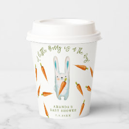 Vasos De Papel ¡Un conejo está en camino! Baby Shower