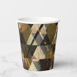 Vasos De Papel Un diseño abstracto moderno