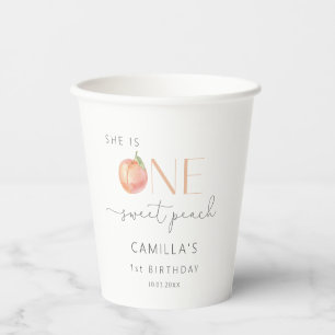 Vasos De Papel Un dulce cumpleaños de cada piet