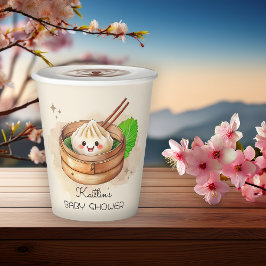 Vasos De Papel Un dulce y pequeño asunto de Kwai Baby Shower