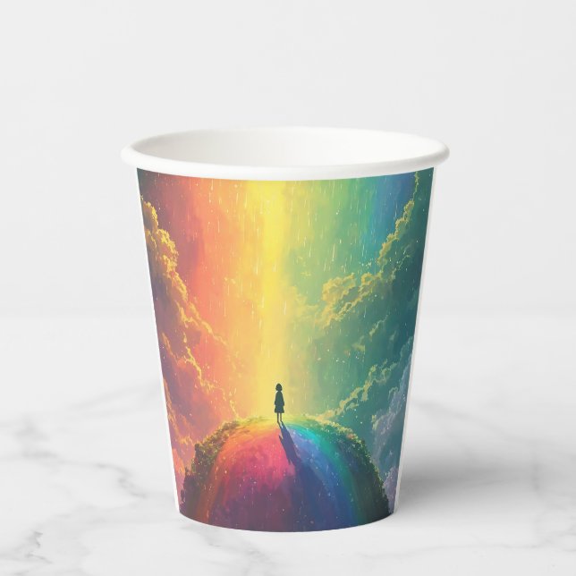 Vasos De Papel Un hermoso sueño (Anverso)