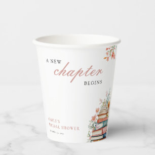 Vasos De Papel Un Nuevo Capítulo Comienza Libros Despedida de Sol