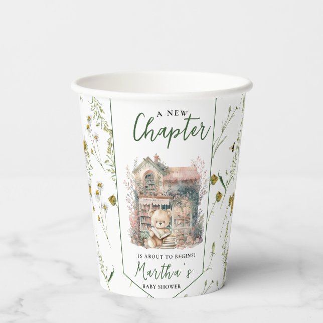 Vasos De Papel Un nuevo capítulo sobre el libro de cuentos comien (Reverso )