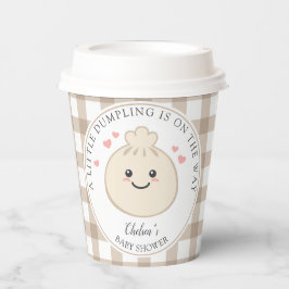 Vasos De Papel Un poco de enmascaramiento está en camino del pape