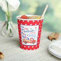 Un poco desgarrador de las tazas de papel de Baby 