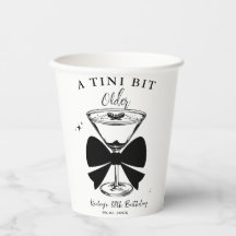 Un poquito más viejo Martini Birthday Party