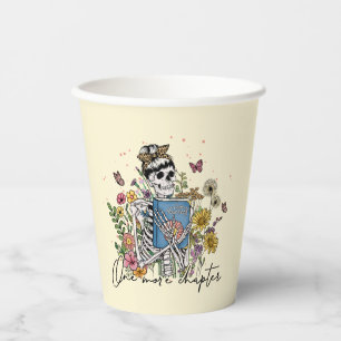 Vasos De Papel Un Skeleton floral más de capítulo