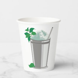 VASOS DE PAPEL UNA COPA DE PAPEL DE JULEP DE MINT