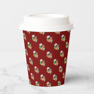 Vasos De Papel Una navidad navideña chilli bajo la sombra del sol